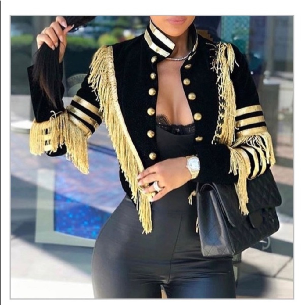 Military jacket new without tags